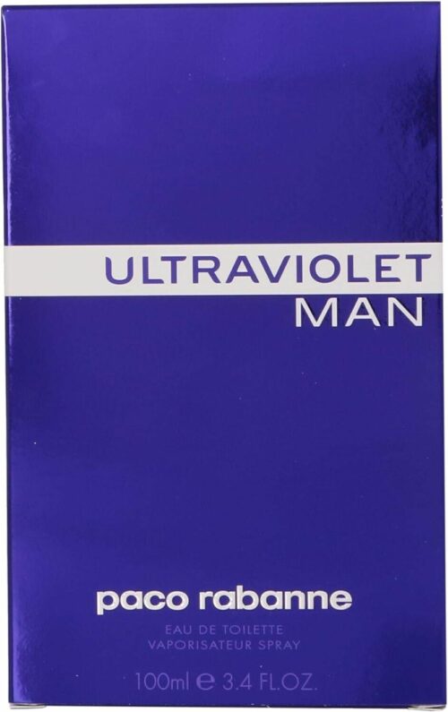 Paco Rabanne Ultraviolet Man Eau De Toilette EDT Spray 100 ml - immagine 2