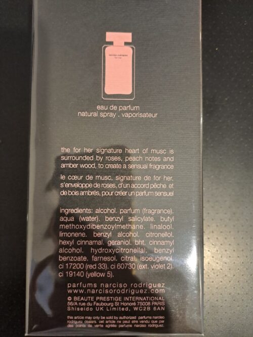 Narciso Rodriguez For Her Eau De Parfum Spray da donna - immagine 2